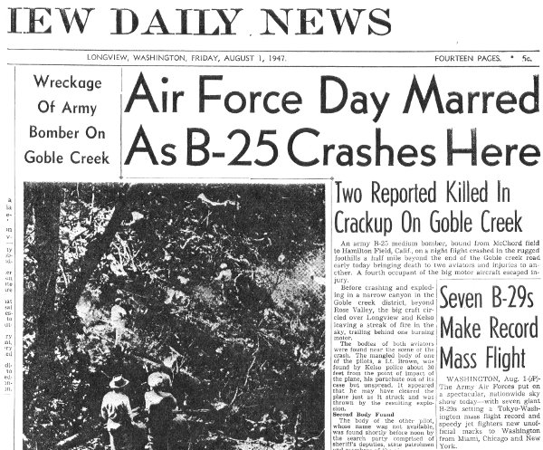 B-25 Crash